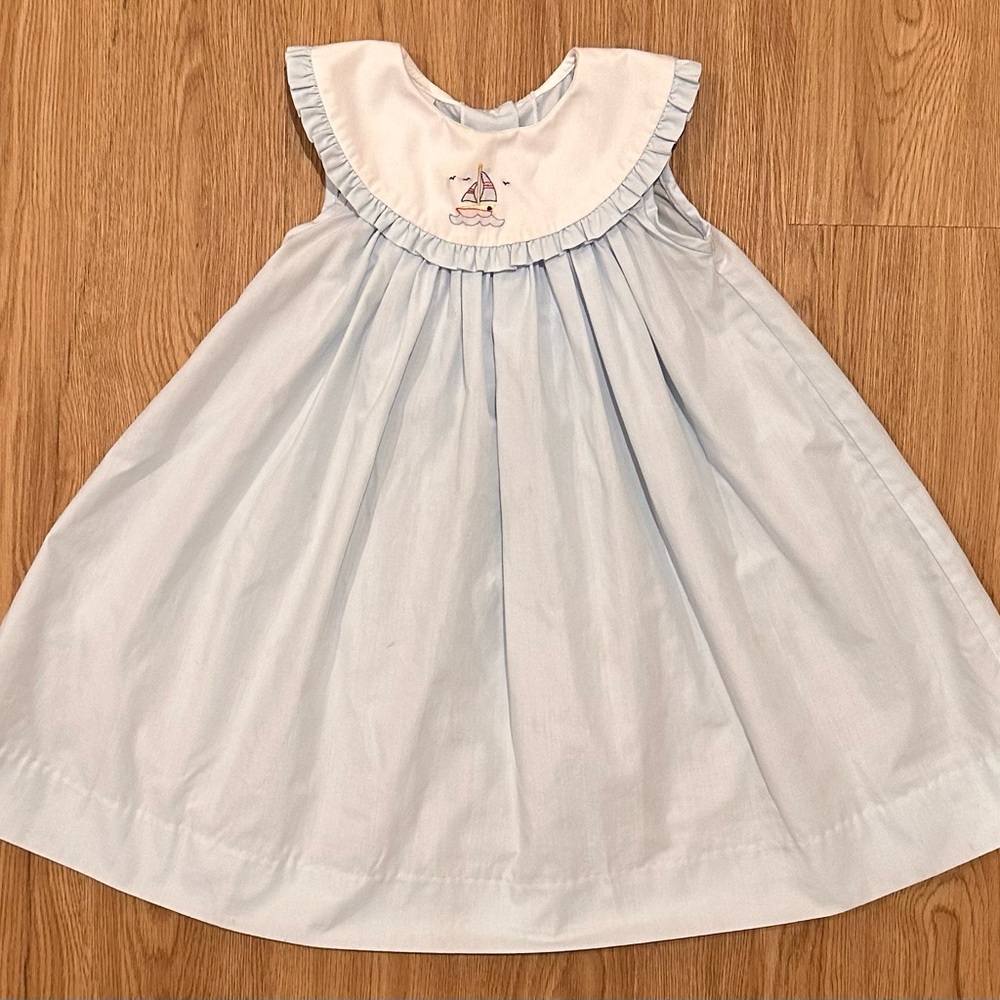 Blue girl dress